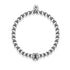 Trooper | Silver | Crystal Charm Bracelet